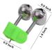KISEER 50 Pcs Plastic Fishing Bells Clips - Dual Alert Rod Alarm for Fishing - High-Quality Material - Buy Online on GoSupps.com