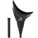 Female Urination Device, Pee Standing Up Reusable Silicone Portable Urinals for Women Emergency Female Urinal Funnel with Bags for Travel, Camping, Outdoors, Car, Post Surgery, bedridden Tonhomki Black