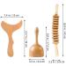 Healifty 3-In-1 Wood Therapy Massagers | Maderoterapia Kit & Gua Sha Roller for Ultimate Relaxation - International Shipping Available - Buy Online on GoSupps.com