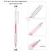 Buy Pink Microblading Marker Pen for Permanent Makeup | Eyebrow Mapping Stencil with 2 Refills - International Shipping Available - Buy Online on GoSupps.com