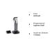 BaByliss Super-X Metal Professional Hair Clipper Set - 13 Pieces Anthracite E996E | International Shipping - Buy Online on GoSupps.com