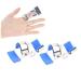 FRCOLOR Finger Splint Finger Fixing Splint Injury Finger Support Hand Splint Finger Immobilizer Fracture Finger Brace Metal Stand Finger Support Splint Finger Cast Ring Holder Thumb S As Shown