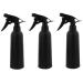 Spray bottle 350 ml Kosmetex black matt bottle with spray head atomizer empty 3x matt 350ml