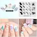KADS Fashion Nail Stamping Plate DIY Image Template for Manicure - FASHION 015 - Buy Online on GoSupps.com
