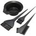 4 Pcs Black Plastic Dyeing Bowl Comb Kit Professional Salon Hair Coloring Dyeing Kit Dye Brush Comb Bowl Tint ToolHair color bowl comb brush kit black 4 piece set Durable and Useful Durable - Buy Online on GoSupps.com
