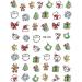 9 Sheets Christmas Nail Art Stickers Decals Self-Adhesive Kids Cute White Snowman Snowflakes Winter Snowbell Reindeer Nail Supplies Nail Art Design Decoration Accessories - Buy Online on GoSupps.com