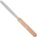 Premium Stainless Steel Gypsum Spatula with Wooden Handle Ideal Mixing Knife for Dental Materials & Accessories - Buy Online on GoSupps.com