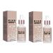 2PCS Rice Exfoliating Serum for Face - Gentle Peel & Brightening Essence Deep Cleanse Vegan Formula