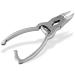 Foot nail pliers with double gear made of stainless steel for strong thickened toenails