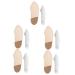 Didiseaon 5pcs Scraper Makeup Palette Mixer Makeup Mixing Tools Makeup Spatula Tool Cosmetic Stainless Steel 1 g (Pack of 1) Silverx5pcs