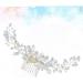 Housoutil Rhinestone Hair Comb Wedding Hair Comb Bridal Hair Comb Clip Flower Girl Hair Comb Wedding Hair Barrette Bridal Hair Accessories Combs Tiara Bride Hair up Rhinestones - Buy Online on GoSupps.com