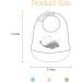 3 Set Baby Silicone Libbar - Waterproof Feeding Lids for Easy Cleaning & Soft Comfort - Perfect for Kids - Buy Online on GoSupps.com