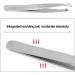 Hair Removal Tweezers Nose Hair Tweezers Stainless Steel Round Tip Face Hair Remover Eyelash Eyebrow Tweezers - Buy Online on GoSupps.com