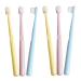 Beavorty 6th children's toothbrush light toothbrush travel toothbrush children toothbrush toothbrush toothbrush toothbrush compact toothbrushes for adult toothbrushes with soft bristles pp 1 piece (1 Pack) sorted color