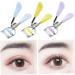 Eyelashes Curler with Built-in Comb Professional Lashes Curler Eyelashes Accessories Fits All Eye Shape Yellow. - Buy Online on GoSupps.com