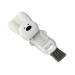 Multifunctional Brush Cup Lid Brush for Hard to Reach Areas Easy Storage Bottle Gap Cleaner White
