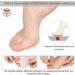Orthopedic Silicone Metatarsal Pads - 4 Pack for Foot Pain Relief | Ball of Foot Cushions for Plantar Fasciitis | Self-Adhesive & Washable - Men & Women - Buy Online on GoSupps.com