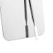 Buy Stainless Steel Makeup Mixing Palette | Cosmetic Artist Mixing Palette & Spatula for Nail Art & Eyeshadow - International Shipping Available - Buy Online on GoSupps.com