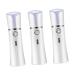 POPETPOP 3 pcs Humidifier White Hydrator Usb Face Nano Cold Charging Evaporator Handheld Spray 14.1x4cmx3pcs Whitex3pcs