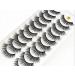 10 Pairs Natural 3D Mink False Eyelashes for Beauty - 38 Styles (3D111) - Buy Online on GoSupps.com