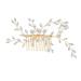 FRCOLOR Bridal Headpiece Wedding Hair Accessories Bridal Headdress Bridal Hair Accessories White Comb Bride