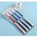 Dr. White Ultra Soft Bristle Toothbrush - Travel Toothbrush for Sensitive Gums - 4 Count - Buy Online on GoSupps.com