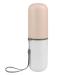 Travel Toothbrush Holder Portable Toothbrush Holders for Couples Multifuction Toothbrushes Toothpaste Set for Traveling Camping Business Trip and School (1 Pink/White) Pink/White 1