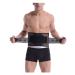 Back Support Back Brace Lumbar Support Waist Trimmer Sweat Belt Adjustable Waist Trainer Gym Fitness Sauna Slimming Belt Back Support Belt(Large) Large Black