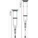 Crutches for Adults Underarm Underarm Crutches for Adjustable Lightweight Aluminum Adjustable Folding Armpit Crutches Crutches for Disabled Elderly for Adults and Teenager Great fo Lucky Star - Buy Online on GoSupps.com
