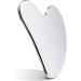 Gua Sha Facial Tools-Stainless Steel Gua Sha Board Reusable Skin Care Tools for Face Body Eyes Neck Skin Tightening for Men and Women(Silver) - Buy Online on GoSupps.com