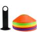 Faxco 50 Pcs Soccer Cones with Holder - Field Cone Markers for Football Training - Outdoor Sports Games Supplies (5 Colors) - Buy Online on GoSupps.com