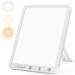 Ultra-Thin UV-Free Light Therapy Lamp | 10000 Lux | Touch Control | 5 Brightness Levels & 3 Color Temperatures | 6 Timer Functions | 180 Rotatable Stand - Beige - Buy Online on GoSupps.com