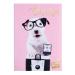 Grupo Erik Official Studio Pets Dog Charlie Photo Album 6x4 Photo Album / 10x15 cm Family Photo Album 36 Pockets Friend Gifts Gifts For Dog Lovers Photo Albums 6x4 36 photos Photo Album Slip In