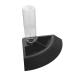 BUGUUYO Turtle Drinker Lizard Water Bowls Automatic Lizard Waterer Pet Food Feeder Reptile Reptisoil Plastic 17X17X3.5CM Black