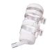 cocopet Dog Kennel Water Bottle Dispenser for Crate Dripless Pet Drinking Fountains No Drip Kettle with Automatically Feeding Water 400ml (White)