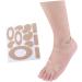 Anti-Wear Foot Pads - 10 Sheets Moleskin Tape Insoles | Gel Heel Sticker for High Heels | Skin-Friendly Slip Protection - Buy Online on GoSupps.com