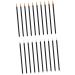BELLIFFY 100pcs Eye Makeup Tools Eyeshadow Eye Shadow Eyebrow Brush Applicator White 10X0.5X0.5cm White - Buy Online on GoSupps.com