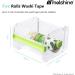 Molshine 2 Pack Transparent Desktop Washi Tape Dispenser with Cutter and Roll Holder - Beige (Masking Tape Not Included) - Buy Online on GoSupps.com