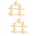Zerodeko 10 Pcs Jade Rabbit Pendant Halloween Decorations Keychain Charms Model Accessories Bunny Charm Jewelry Diy Accessory Pendants Charms Diy Necklace Pendants Supplies Alloy Mosaic