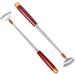 Premium Stainless Steel Back Scratchers - 2 Pack with Wooden Handle | Adjustable to 51cm | Perfect for Men & Women - Buy Online on GoSupps.com