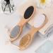 4 in 1 Pumice Stone Foot File Kit - Double-Sided Pedicure Tool with Steel Files Sandpaper Bamboo Brush | International Shipping Available - Buy Online on GoSupps.com