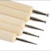 Ukallaite 5-Piece Nail Art Dotting Tool Set - 2-Way Wood Pen for DIY Manicure & Painting - Buy Online on GoSupps.com