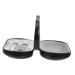 Ultechnovo 1 Set Double layer Brillen case holder holder etui glasses case set Different glasses holder hard glasses case storage.