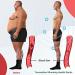 AGSTA Tourmaline Magnetic Slimming Health Socks - 6 Pairs | Unisex Self-Heating Hyperthermia Socks | Red - Buy Online on GoSupps.com