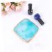 Buy NOLITOY 3 Pcs Nail Color Pallet - Resin Nail Art Tools for Stunning Nail Makeup | Gel Color Plates & Display | 9x9cm - Buy Online on GoSupps.com