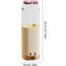 Awakentti Portable Toothbrush Case & Toothpaste Container - Travel Holder for Bathroom School Camping & Work - Buy Online on GoSupps.com