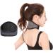 Magnetic Self-Heating Neck Brace - Adjustable Thermal Neck Guard for Pain Relief & Relaxation | Cervical Collar - Perfect for Sleep - Grey - Buy Online on GoSupps.com