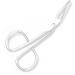 Yutoner Scissors Shaped Eyebrow Tweezers Set - Stainless Steel, Easy Handle, Flat Tip - 4 Pieces - Buy Online on GoSupps.com