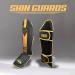 Rewon Shin Protector Boxes - MMA Martial Arts Shin Guards for Kickboxing & Karate (L-XL Black/Gold) - Buy Online on GoSupps.com