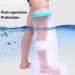 Waterproof Cast Cover for Shower - Adult Leg Cast Protector (Calf) - Reusable & Watertight Seal - Funnytek C445670 - Buy Online on GoSupps.com